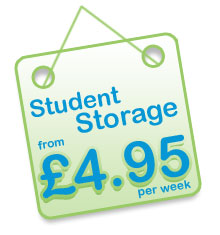 Student Storage from £4.95 per week